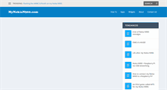 Desktop Screenshot of mynokian900.com
